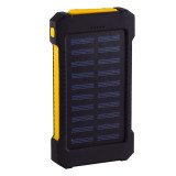 30000mAh Solar Power Bank Waterproof Solar Charger Dual USB External Charger Powerbank for Xiaomi huawei iPhone 7 8 Samsung