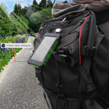 30000mAh Solar Power Bank Waterproof Solar Charger Dual USB External Charger Powerbank for Xiaomi huawei iPhone 7 8 Samsung
