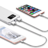Power Bank 30000mAh For Xiaomi Mi 2 USB PowerBank Portable Charger External Battery Poverbank For iPhone 7 8 X XS Samsung Huawei