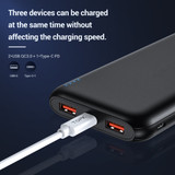 TOPK Power Bank 10000mAh Portable Charger Quick Charge 3.0 Type C PD Fast Charge Powerbank Battery External Bank Pack for Xiaomi