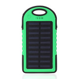 Top Solar Power Bank Waterproof 12000mAh Solar Charger 2 USB Ports External Charger Powerbank for Xiaomi MI iPhone 8 Smartphone