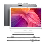 Teclast M30 4GB RAM 128GB ROM 10.1 Inch Tablet PC Android 8.0 2560 x 1600 MT6797 X27 Deca Core  4G Phone Tablet PC  7500mAh GPS
