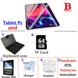 2020 New design 10.1 inch Tablet Android 9.0 8 Core 6GB RAM + 128GB ROM Dual Camera 8MP SIM Tablet PC Wifi GPS 4G Lte phone