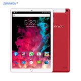 New System 10.1 inch Tablet PC 3G Phone Call Android 8.0 Wi-Fi Bluetooth 4GB/64GB Octa Core Dual SIM Support Tablet +Keyboard