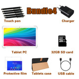 White Tablets Teclast P80X 4G Tablet Android 9.0 Netbook Phablet Tablets 8 inch 1280 x 800 SC9863A Octa Core 2GB RAM 32GB ROM