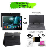 New Original 10 inch Tablet Pc Octa Core 3G Phone Call Google Market GPS WiFi FM Bluetooth 10.1 Tablets 4G+64G Android 7.0 tab