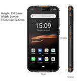 Ulefone Armor 5S Waterproof IP68 NFC Rugged Mobile Phone MT6763 Otca-core Android 9.0 4GB+64GB wireless charge 4G LTE Smartphone
