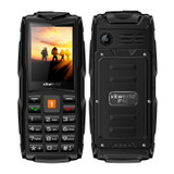 Original VKworld New Stone V3 Mobilephone IP68 Waterproof Flash Light 2.4inch 3000mAh GSM FM Russian Keyboard 3 SIM Card Slots