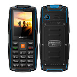 Original VKworld New Stone V3 Mobilephone IP68 Waterproof Flash Light 2.4inch 3000mAh GSM FM Russian Keyboard 3 SIM Card Slots