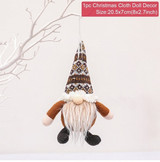 FRIGG Santa Faceless Doll 2020 Christmas Decorations For Home Merry Christmas Ornament Xmas Gifts Navidad Happy New Year 2021