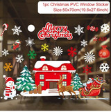 Merry Christmas Wall Stickers Window Glass Stickers Christmas Decorations For Home 2020 Christmas Ornaments Xmas New Year 2021 Merry Christmas Wall Stickers Window Glass Stickers Christmas Decorations For Home 2020 Christmas Ornaments Xmas New Year 2021