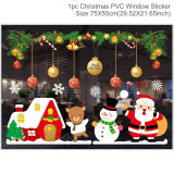 Merry Christmas Wall Stickers Window Glass Stickers Christmas Decorations For Home 2020 Christmas Ornaments Xmas New Year 2021 Merry Christmas Wall Stickers Window Glass Stickers Christmas Decorations For Home 2020 Christmas Ornaments Xmas New Year 2021