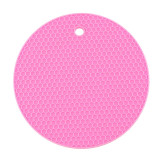 18/14cm Round Heat Resistant Silicone Mat Drink Cup Coasters Non-slip Pot Holder Table Placemat Kitchen Accessories Onderzetters