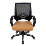 Kitchen Office Stretch Chair Cover Solid Seat Protector Covers Elastic Seat Case Dining Computer Chair Slipcover Living Room