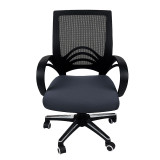 Kitchen Office Stretch Chair Cover Solid Seat Protector Covers Elastic Seat Case Dining Computer Chair Slipcover Living Room