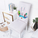Chair cover stretch dining table and chair cover spandex chair cover fashion home decoration chair cover universal cover chair