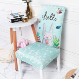 Chair cover stretch dining table and chair cover spandex chair cover fashion home decoration chair cover universal cover chair