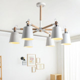 modern chandelier wooden LED chandelier dining led light ceiling living ceiling lamp bedroom LED ceiling lights factory direct