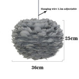 Feather Pendant Lights Hanglamp Pendant Lamp Nordic Design Lustre Vintage Loft Decor Dining Room Kitchen Home Light Fixtures LED Feather Pendant Lights Hanglamp Pendant Lamp Nordic Design Lustre Vintage Loft Decor Dining Room Kitchen Home Light Fixtures LED