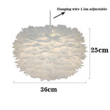 Feather Pendant Lights Hanglamp Pendant Lamp Nordic Design Lustre Vintage Loft Decor Dining Room Kitchen Home Light Fixtures LED Feather Pendant Lights Hanglamp Pendant Lamp Nordic Design Lustre Vintage Loft Decor Dining Room Kitchen Home Light Fixtures LED