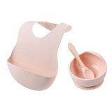 Baby Silicone Dishes Dining Plate Bowl Tableware Spoon Food Dinnerware For Kids Suction Cup Fixing BPA Free Feeding Dinner Bowls Baby Silicone Dishes Dining Plate Bowl Tableware Spoon Food Dinnerware For Kids Suction Cup Fixing BPA Free Feeding Dinner Bowls