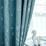 Modern Curtains for Living Dining Room Bedroom Screens Jacquard American Farmhouse European Blackout Curtain Tulle Sheers