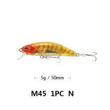 Crankbaits Crankbait Fishing Lures Fishing Lure Artificial Fishing Lure River Minnow Se Uelos De Pesca Minnow Hard Bait Wobbler