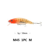 Crankbaits Crankbait Fishing Lures Fishing Lure Artificial Fishing Lure River Minnow Se Uelos De Pesca Minnow Hard Bait Wobbler