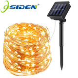 LED Solar Lamp Outdoor 7M 12M 22M LEDs String Lights Fairy Holiday Christmas Party Garland Solar Garden Waterproof Lights
