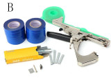 Tying Machine Plant Garden Plant Bundle Tapetool Tapener With 12 Rolls Of Tape, Used For Vegetables, Grapes, Tomatoes, Cucumbers