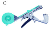 Tying Machine Plant Garden Plant Bundle Tapetool Tapener With 12 Rolls Of Tape, Used For Vegetables, Grapes, Tomatoes, Cucumbers