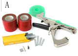 Tying Machine Plant Garden Plant Bundle Tapetool Tapener With 12 Rolls Of Tape, Used For Vegetables, Grapes, Tomatoes, Cucumbers