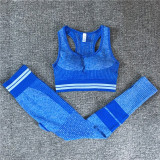 Seamless Yoga Set Sport Wear Women Gym Workout Fitness Clothing Female Sport Suit High Waist Legging Sports Bra Tracksuit