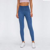 Classical 4.0 Naked High Waist Tight Fitness Yoga Pant Elastic Energy Tight Gym Wear Workout Leggings Sports Gym Legging Fitness