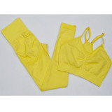 2 Piece Set Women Yoga Set Sport Wear Women Set Workout Clothes Gym Clothing Fithess Sport Suit Women Sports Bra Yoga Pants