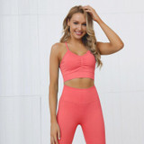 2 Piece Set Women Yoga Set Sport Wear Women Set Workout Clothes Gym Clothing Fithess Sport Suit Women Sports Bra Yoga Pants