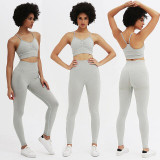 2 Piece Set Women Yoga Set Sport Wear Women Set Workout Clothes Gym Clothing Fithess Sport Suit Women Sports Bra Yoga Pants