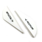 60pcs Archery 2inches Plastic Arrow Vanes TPU Arrow Feather Accessories for Arrow Shaft Archery DIY Shooting Hunting