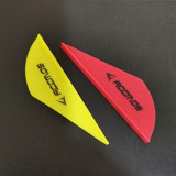 60pcs Archery 2inches Plastic Arrow Vanes TPU Arrow Feather Accessories for Arrow Shaft Archery DIY Shooting Hunting
