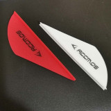 60pcs Archery 2inches Plastic Arrow Vanes TPU Arrow Feather Accessories for Arrow Shaft Archery DIY Shooting Hunting