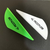 60pcs Archery 2inches Plastic Arrow Vanes TPU Arrow Feather Accessories for Arrow Shaft Archery DIY Shooting Hunting