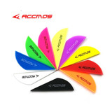 60pcs Archery 2inches Plastic Arrow Vanes TPU Arrow Feather Accessories for Arrow Shaft Archery DIY Shooting Hunting