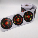 100PCS/Roll  Splatter Target Shooting Stickers Easy installation For shooting Indoors/Outdoor Archery New