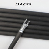 12pcs Arrow Pin Nocks Size L Arrow Nock +Aluminum Pin  For ID 4.2 mm 6.2 mm Carbon Arrow Shaft DIY Archery Accessories