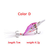 POETRYYI 10cm 14.5g Jerkbait Minnow Fishing Luresartificial Hard Bait Pike/Bass Mini Fish Wobblers Pesca Crankbait Carp Fishing