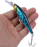 1pcs Classic Minnow Fishing Lure Hard Artificial Bait Bionic 3D Eyes 10cm 9.4g Fishing Wobblers Crankbait Plastic Fish Tackle