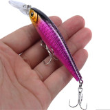 1pcs Classic Minnow Fishing Lure Hard Artificial Bait Bionic 3D Eyes 10cm 9.4g Fishing Wobblers Crankbait Plastic Fish Tackle