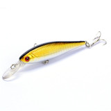 1pcs Classic Minnow Fishing Lure Hard Artificial Bait Bionic 3D Eyes 10cm 9.4g Fishing Wobblers Crankbait Plastic Fish Tackle