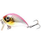 Brand Lifelike VIB Floating Fishing Lure 4CM 8G Pesca Hooks Fish Wobbler Tackle Crankbait Artificial Japan Hard Bait