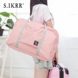 S.IKRR Nylon Waterproof Travel Bag Unisex Foldable Duffle Bag Organizers Large Capacity Packing Cubes Portable Big Luggage Bags